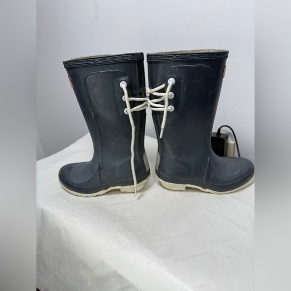 Hunter Kids Youth Tall Ackley Rain Boots Size 11M 12F - Picture 6 of 15